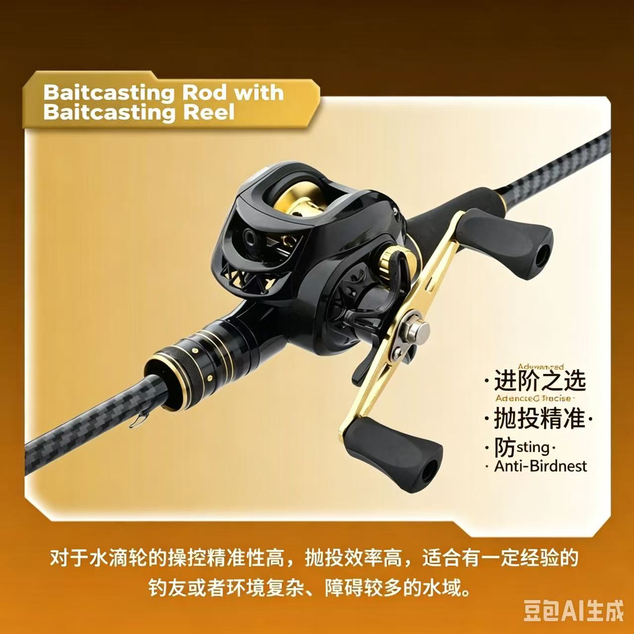 طقم صيد من ألياف الكربون مع بك - مراجعة Fishing Rod Carbon Fiber وسعره