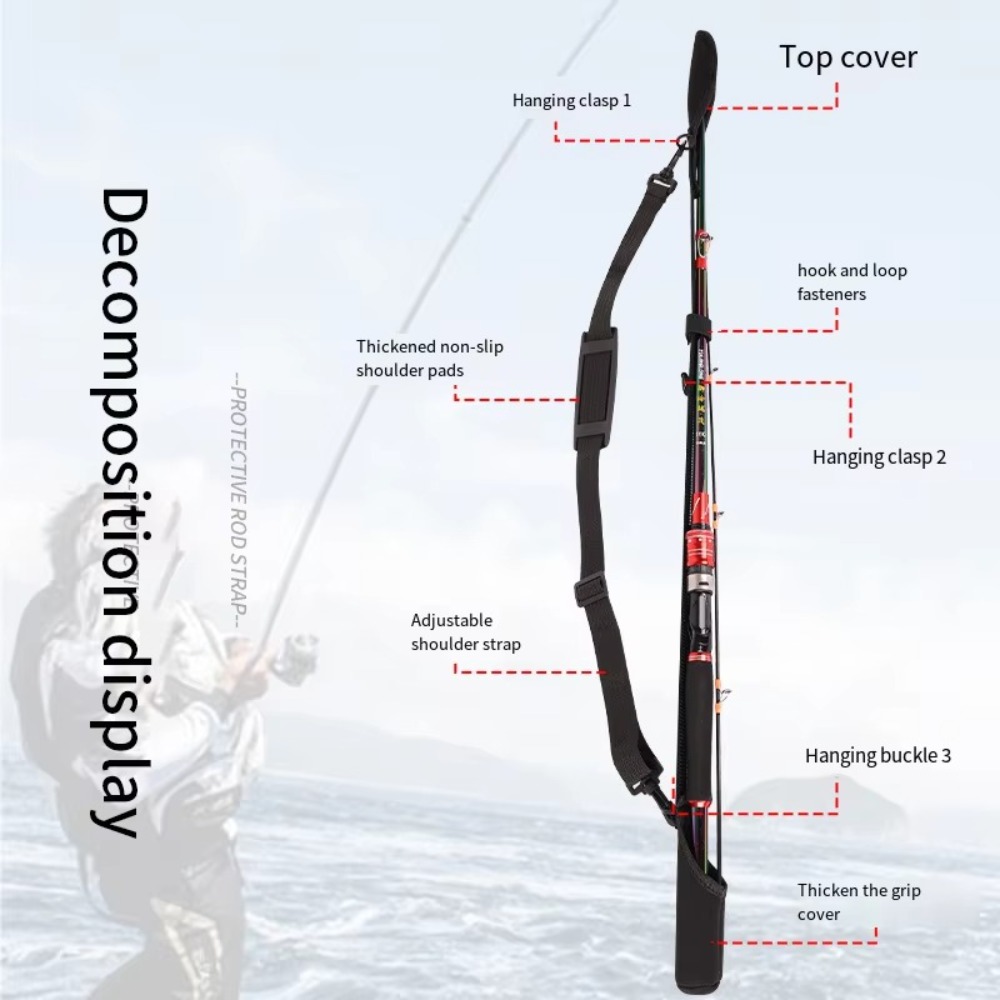 الصيد رود حقيبة التخزين قابل ل - مراجعة Fishing Rod Combo وسعره