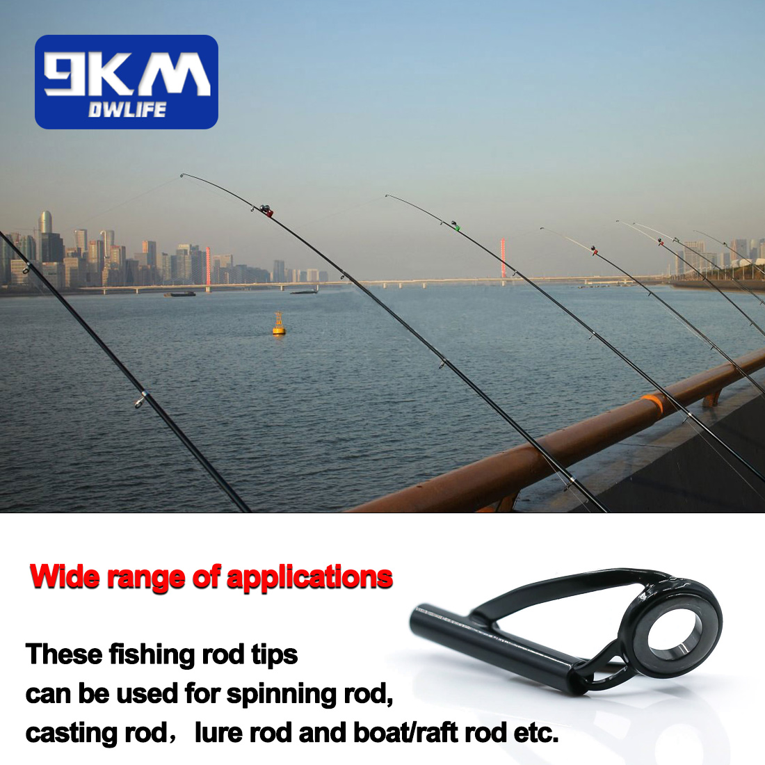 طقم إصلاح رأس صنارة الصيد، طقم - مراجعة Fishing Rod Surf وسعره