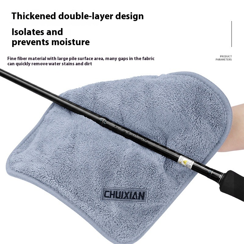 منشفة صيد فائقة النعومة وسريعة - مراجعة Fishing Rod Carbon Fiber وسعره