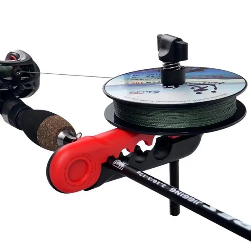 أدوات محمولة للف خيط الصيد، حا - مراجعة Fishing Rod Spinning وسعره