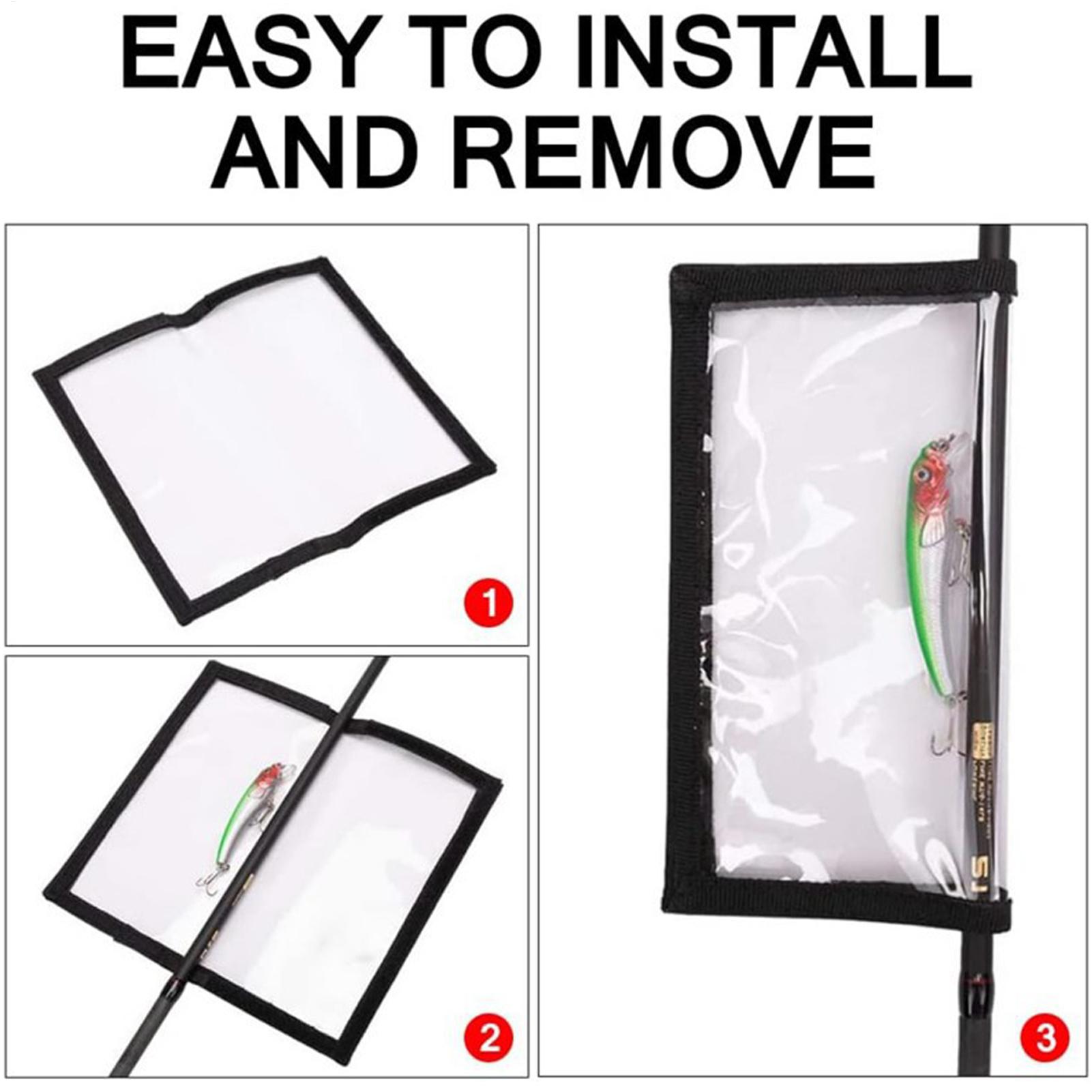 حقيبة شفافة من البلاستيك PVC ل - مراجعة Fishing Rod Case وسعره