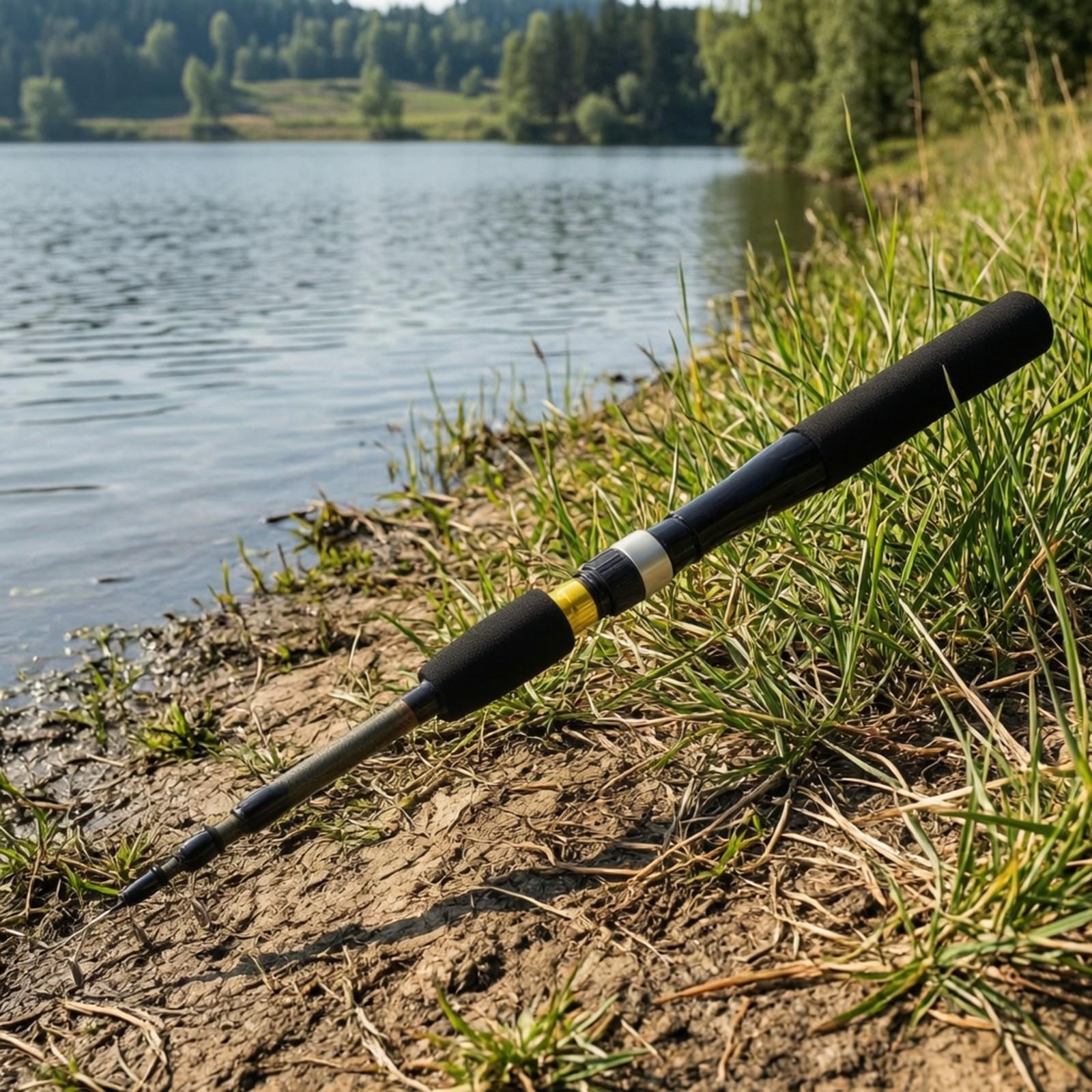 قصبة صيد احترافية مصنوعة من أل - مراجعة Fishing Rod Carbon Fiber وسعره