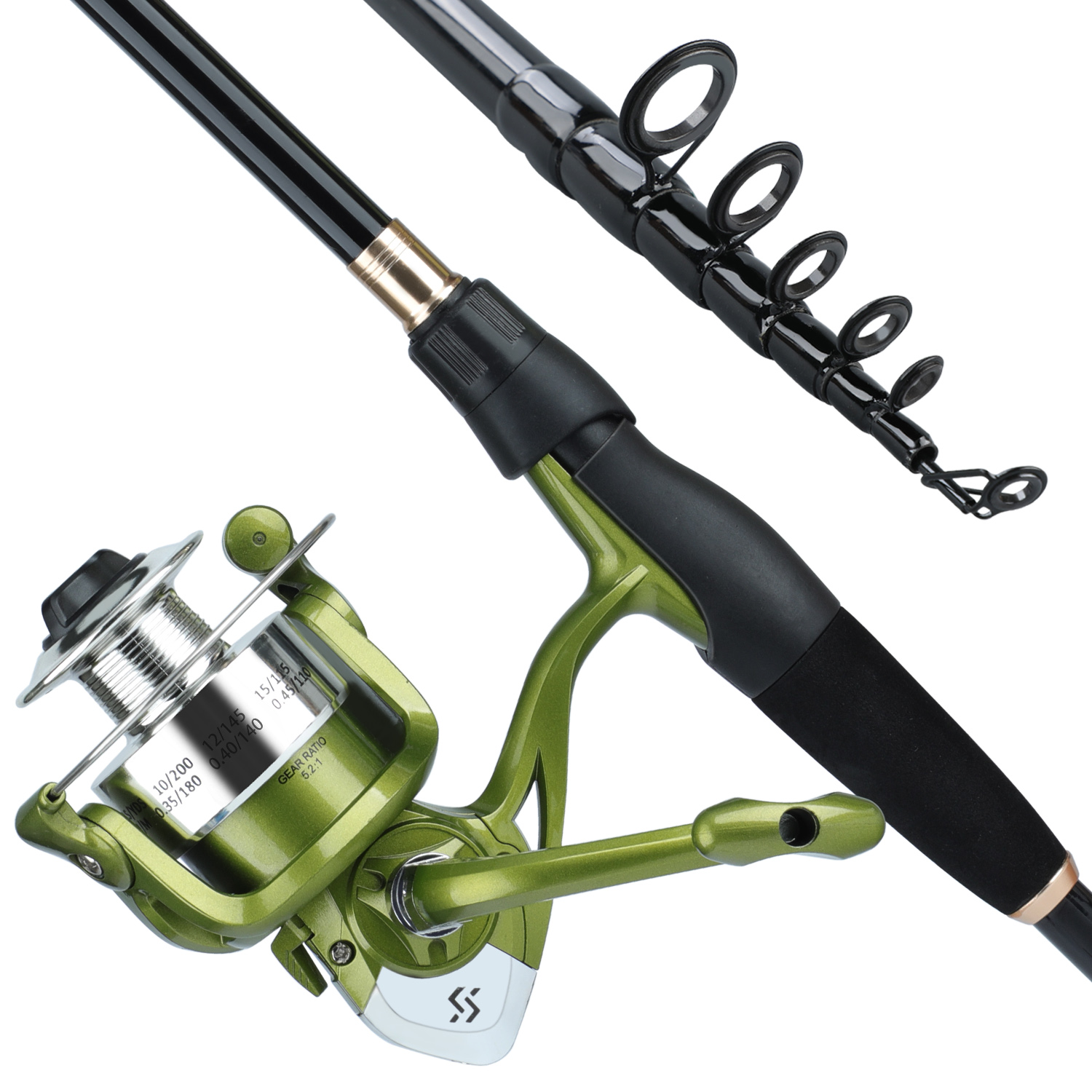 مجموعة صيد سوجايلانج تلسكوبية  - مراجعة Fishing Rod Combo وسعره